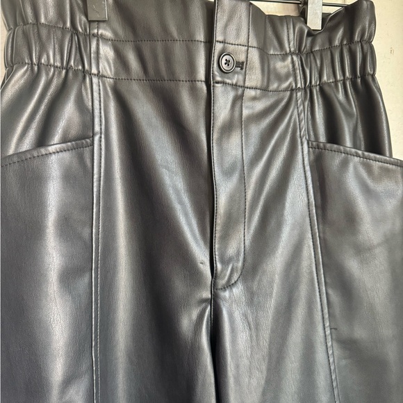 Madewell Faux Leather Pants - Picture 4 of 6